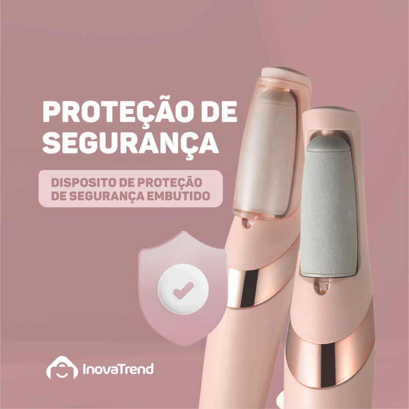 Pedicure Pro 3.0® - Esfoliador Elétrico + Livro Digital com Dicas Exclusivas + Creme Hidratante Intensivo 240g - Leve 3 Itens Pelo Preço de 1